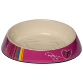 Rogz Bowls Pink Candy Stripes Купичка за храна или вода 200 мл в розов цвят
